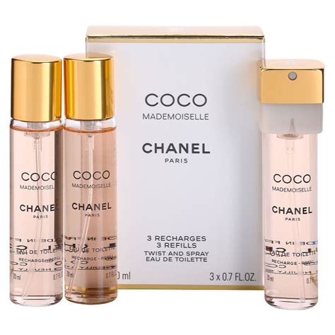 set chanel coco mademoiselle|Coco Chanel mademoiselle refill.